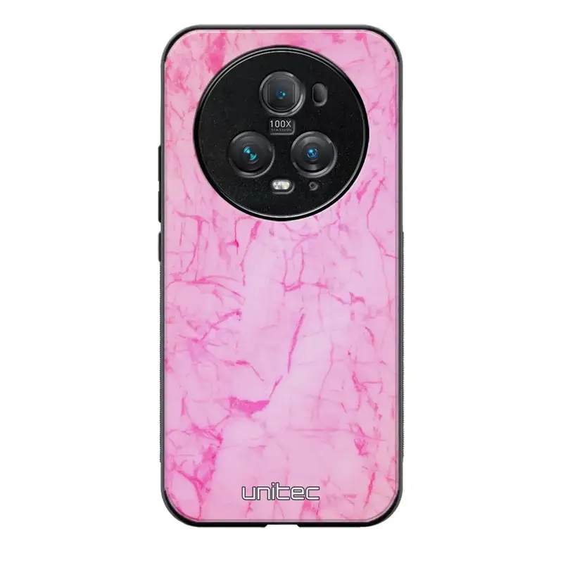 Honor Magic 5 Pro marmori suojakuoret - Light Pink Marble