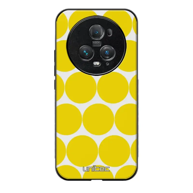 Honor Magic 5 Pro pallo suojakuoret - Keltainen Pallo