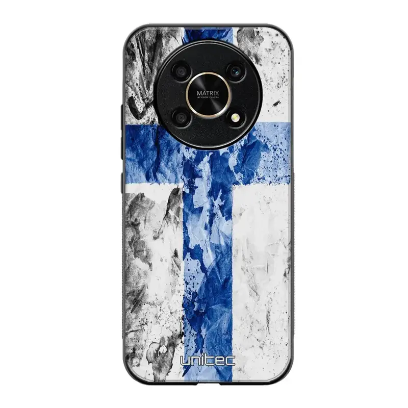 Honor Magic 6 Lite suojakuoret - Painted Finnish Flag