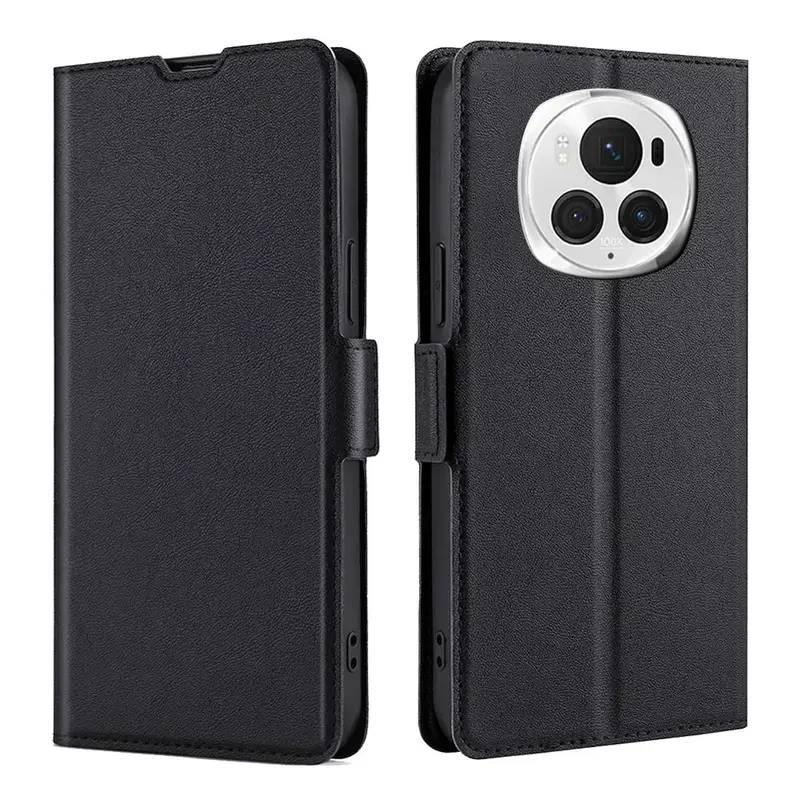 Honor Magic 6 Pro Lompakko Suojakuori – Musta