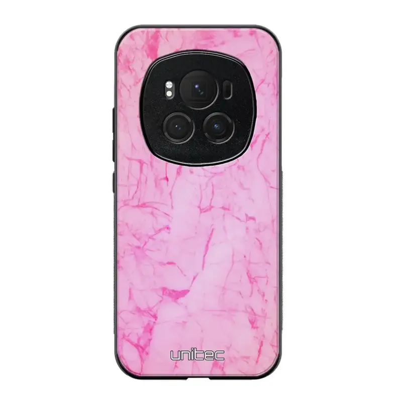 Honor Magic 6 Pro marmori suojakuoret - Light Pink Marble