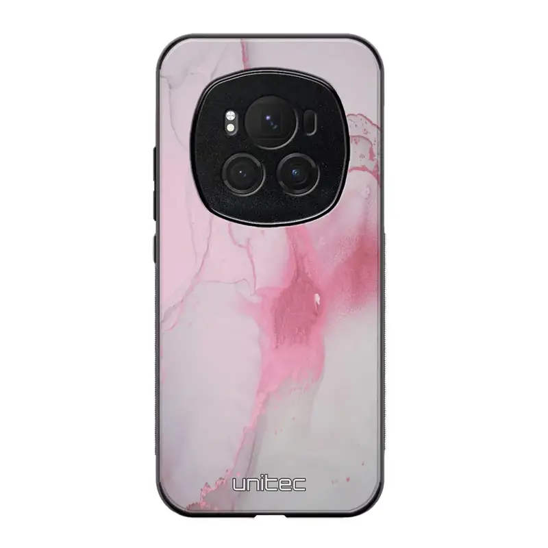 Honor Magic 6 Pro marmori suojakuoret - Pink Pok Rie