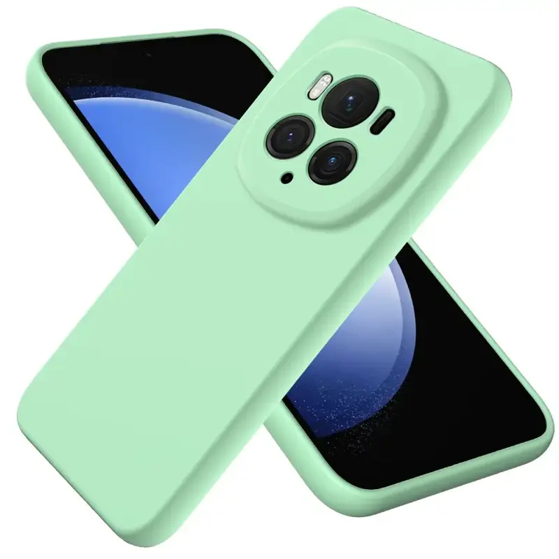 Honor Magic 6 Pro Silikonikuori – Vihreä