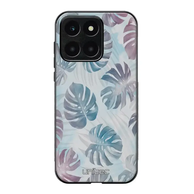 Honor X6a kukka suojakuoret - Monstera Texture