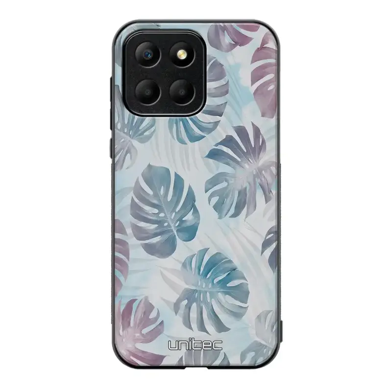 Honor X6b kukka suojakuoret - Monstera Texture
