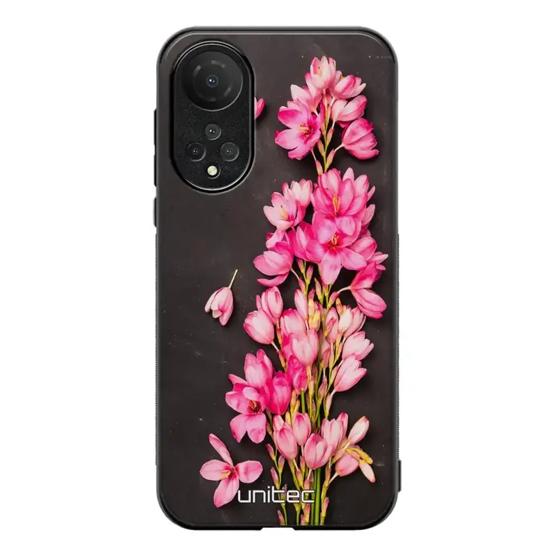 Honor X7 kukka suojakuoret - Pink Flowers