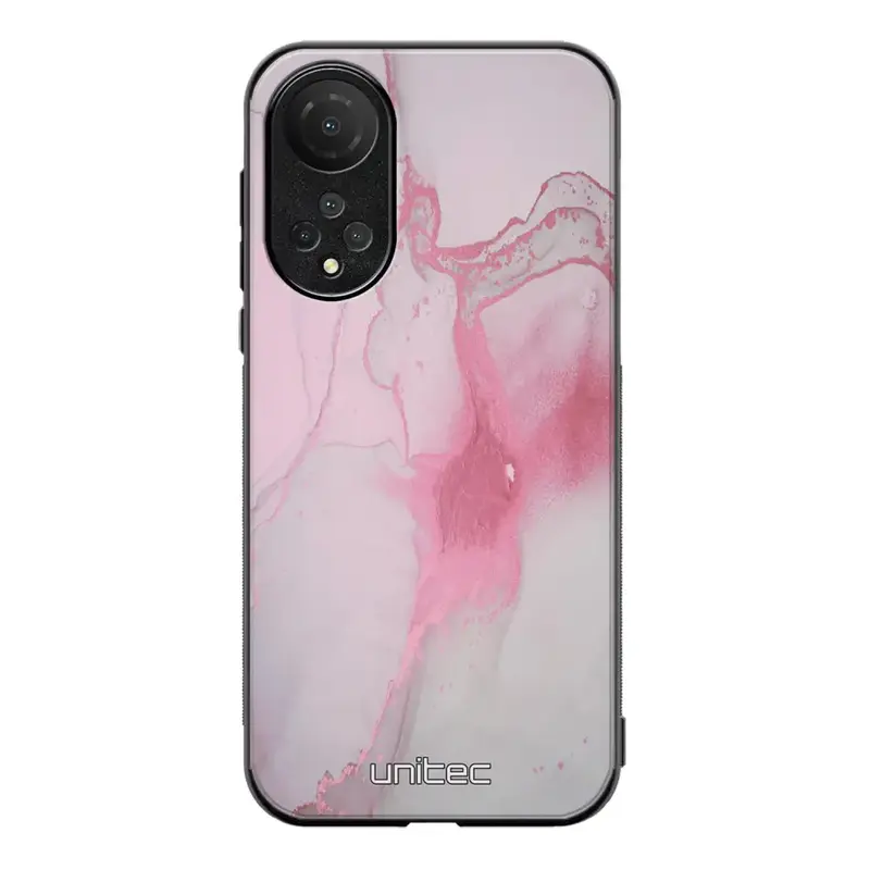 Honor X7 marmori suojakuoret - Pink Pok Rie
