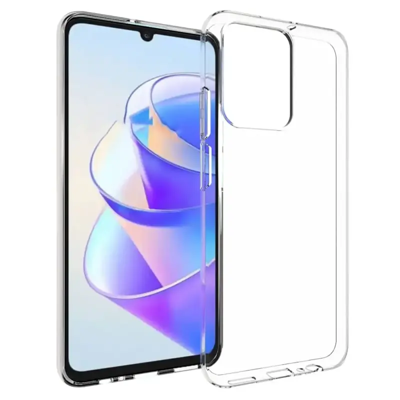 Honor X7A Silikonikuori - Läpinäkyvä