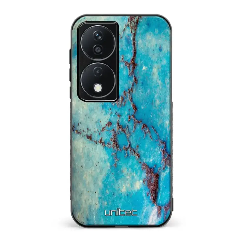 Honor X7b marmori suojakuoret - Turquoise Marble