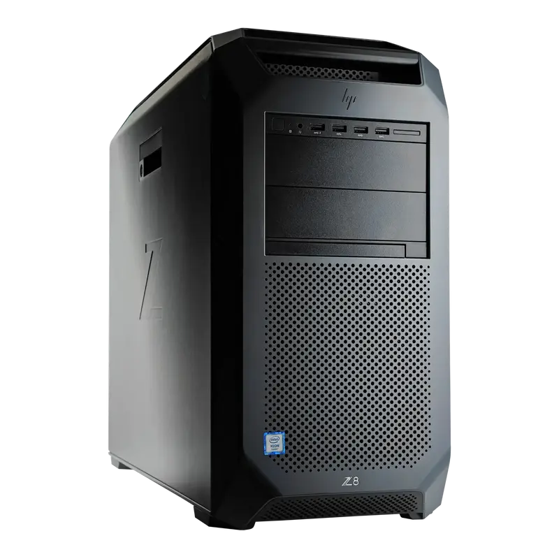 HP Z8 G4 Workstation | 2 x Xeon Gold 6234 | 96 GB | 512 GB SSD + 2 TB HDD | RTX 5000 16 GB | Win 11 Pro