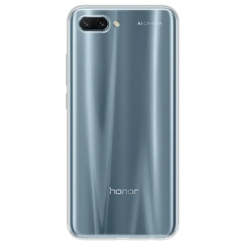 Huawei Honor 10 Silikonikuori - Läpinäkyvä