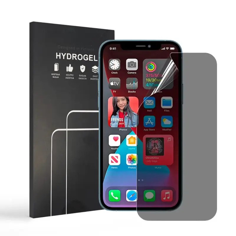 Huawei Mate 20 X Suojakalvo Hydrogel - Tietoturvasuoja