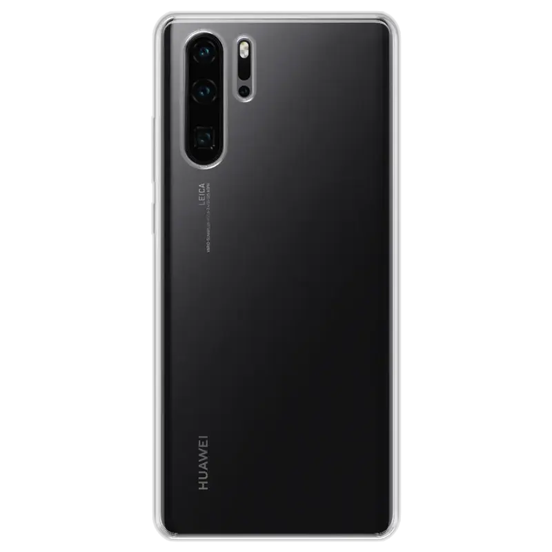 Huawei P30 Pro Silikonikuori - Läpinäkyvä