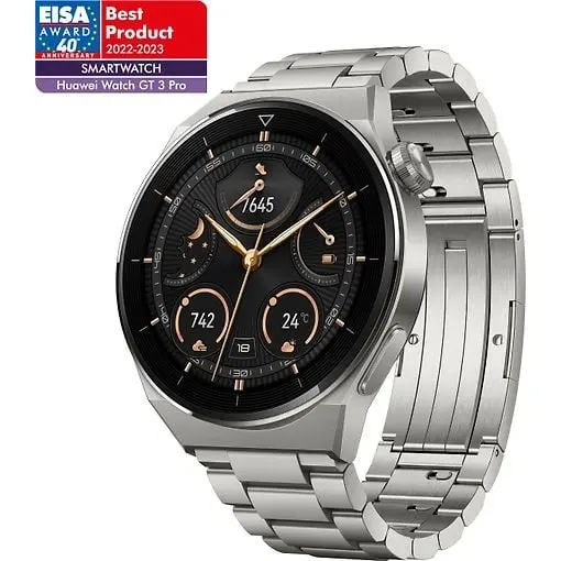 Huawei Watch GT3 Pro (46mm) with Titanium Strap