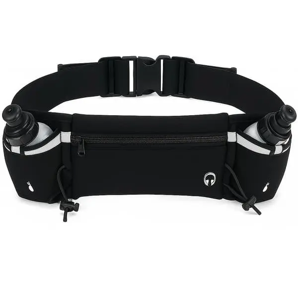 Hydration Running Belt with 2 Water Bottles