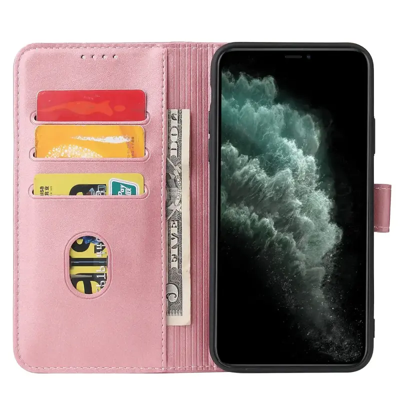 iPhone 11 Lompakko suojakotelo Ruusukulta
