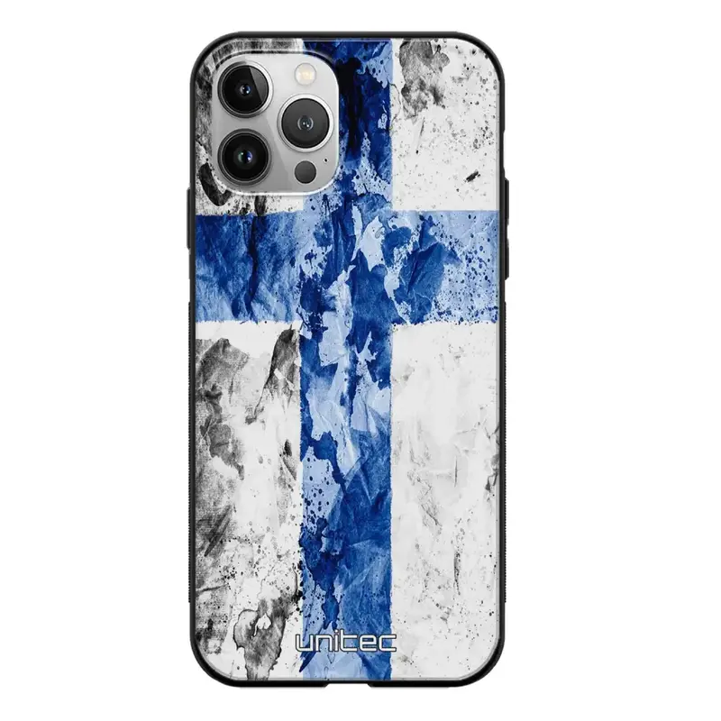 iPhone 11 Pro Max suojakuoret - Painted Finnish Flag