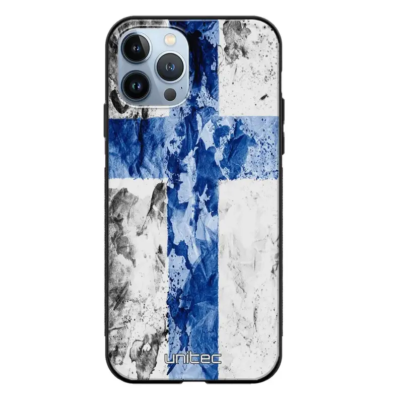 iPhone 11 Pro suojakuoret - Painted Finnish Flag