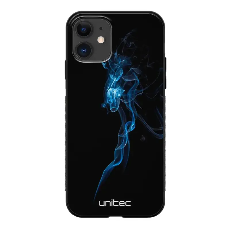 iPhone 11 suojakuoret - Blue Smoke On Black