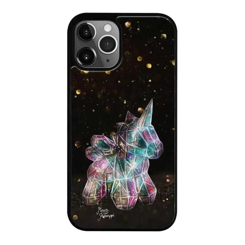 iPhone 12 Pro Max unicorn suojakuoret - Kulta - Noora Kämppi