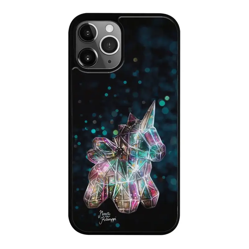 iPhone 12 Pro Max unicorn suojakuoret - Sininen - Noora Kämppi