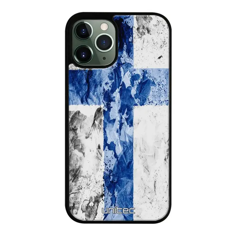 iPhone 12 Pro suojakuoret - Painted Finnish Flag