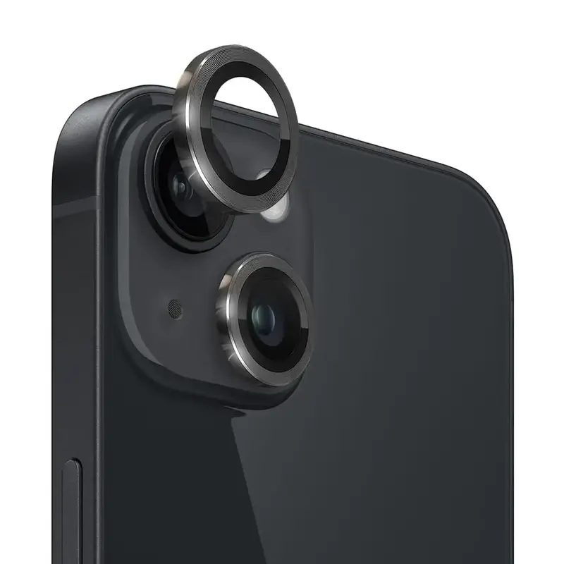 iPhone 13 Kameran panssarilasi Musta (2kpl)