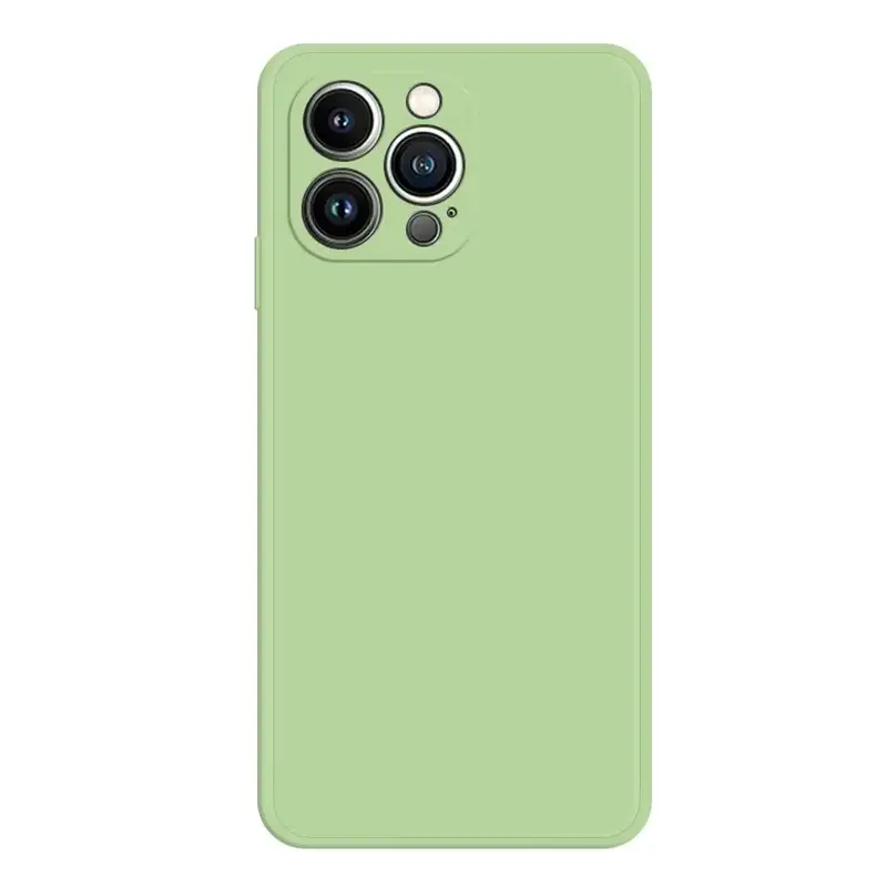 iPhone 13 Pro Max Silikonikuori - Vihreä