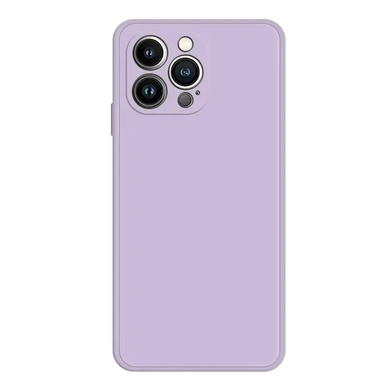 iPhone 13 Pro Max Silikonikuori - Violetti