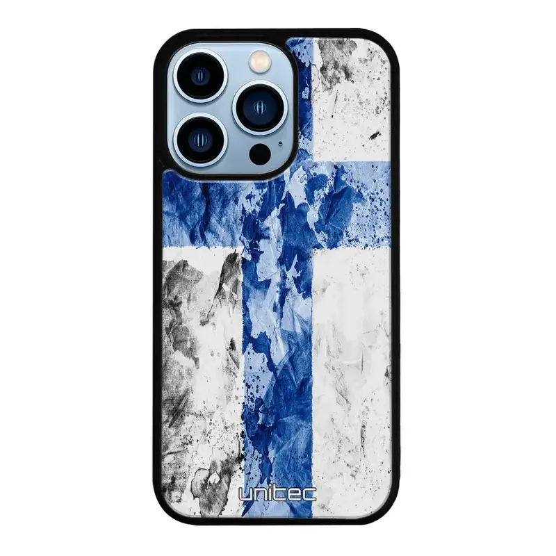 iPhone 13 Pro Max suojakuoret - Painted Finnish Flag
