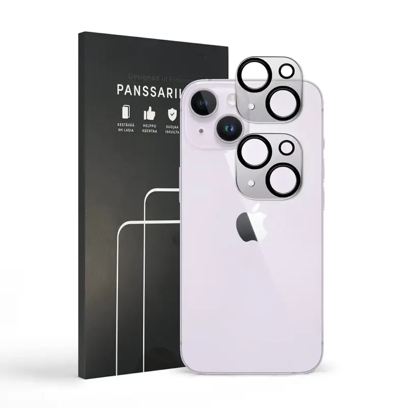 iPhone 14 / iPhone 14 Plus Panssarilasi Takakameralle