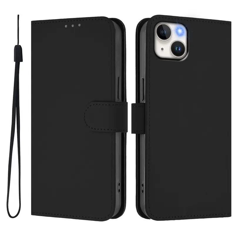 iPhone 14 Plus Lompakko Suojakotelo Musta - Unitec