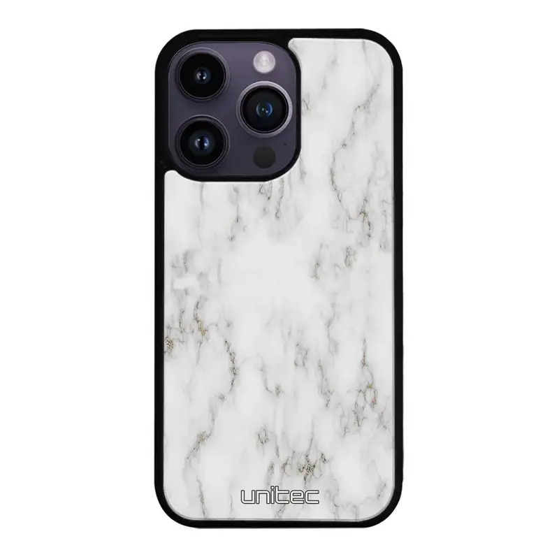 iPhone 14 Pro marmori suojakuoret - White Marble
