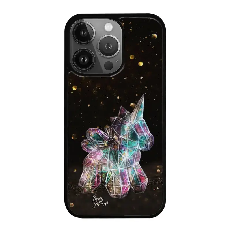 iPhone 14 Pro Max unicorn suojakuoret - Kulta - Noora Kämppi