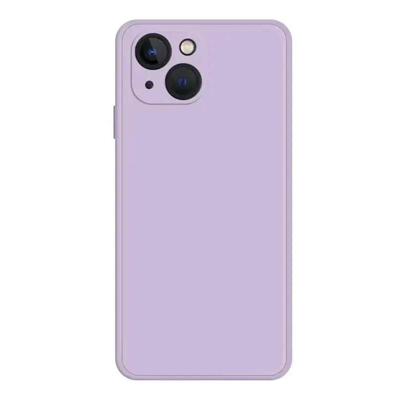 iPhone 14 Silikonikuori - Violetti