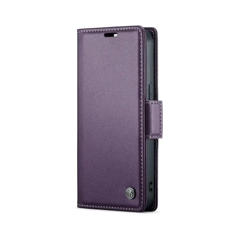 iPhone 15 Lompakko suojakotelo RFID - Violetti - CaseMe