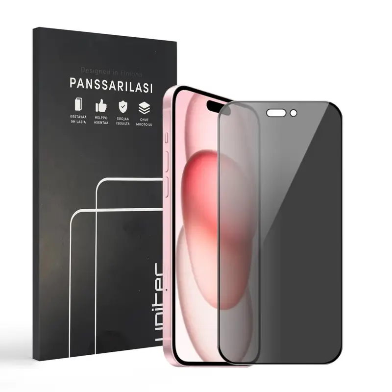 iPhone 15 Privacy Panssarilasi Tietoturva