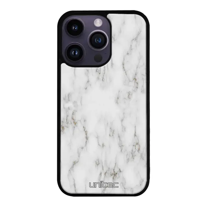 iPhone 15 Pro marmori suojakuoret - White Marble