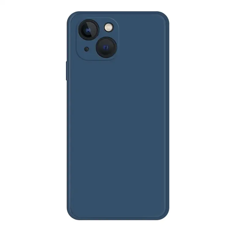 iPhone 15 Silikonikuori - Sininen