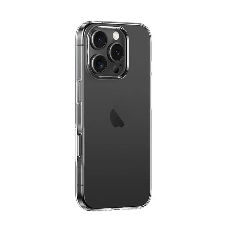 iPhone 16 Pro Silikonikuori - Läpinäkyvä