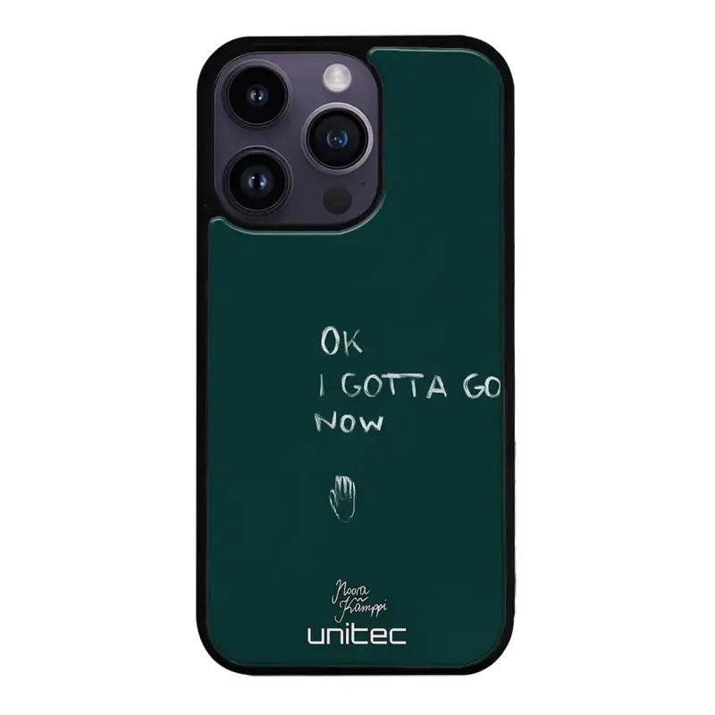 iPhone 16 Pro surrealistic sadness suojakuoret - Ok I Gotta Go - Noora Kämppi