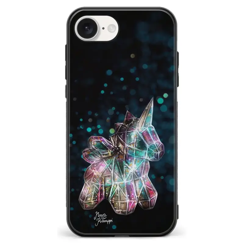 iPhone 16e unicorn suojakuoret - Sininen - Noora Kämppi