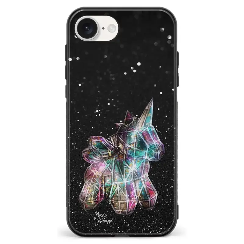iPhone 16e unicorn suojakuoret - Valkoinen - Noora Kämppi