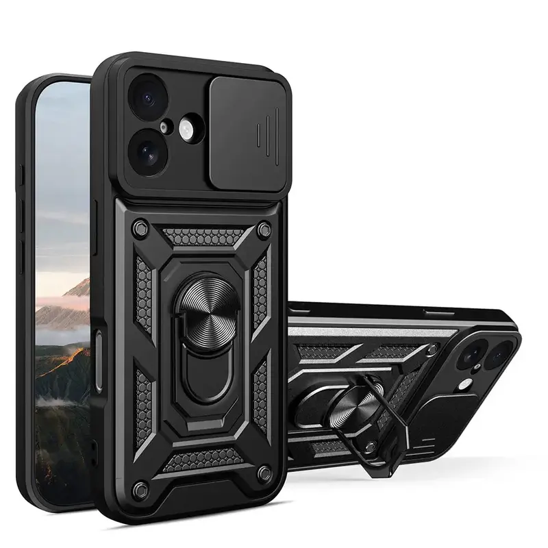 iPhone 17 Armor suojakuori - Musta
