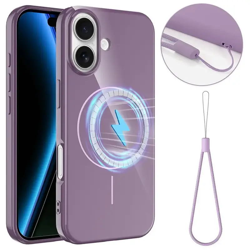 iPhone 17 MagSafe Suojakuori - Violetti