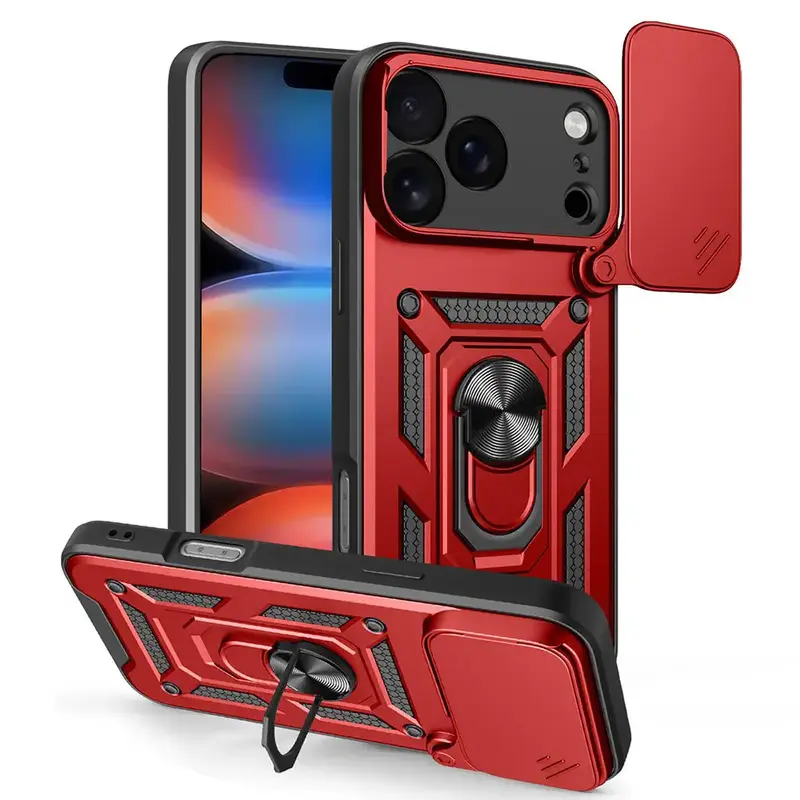 iPhone 17 Pro Max Armor suojakuori - Punainen