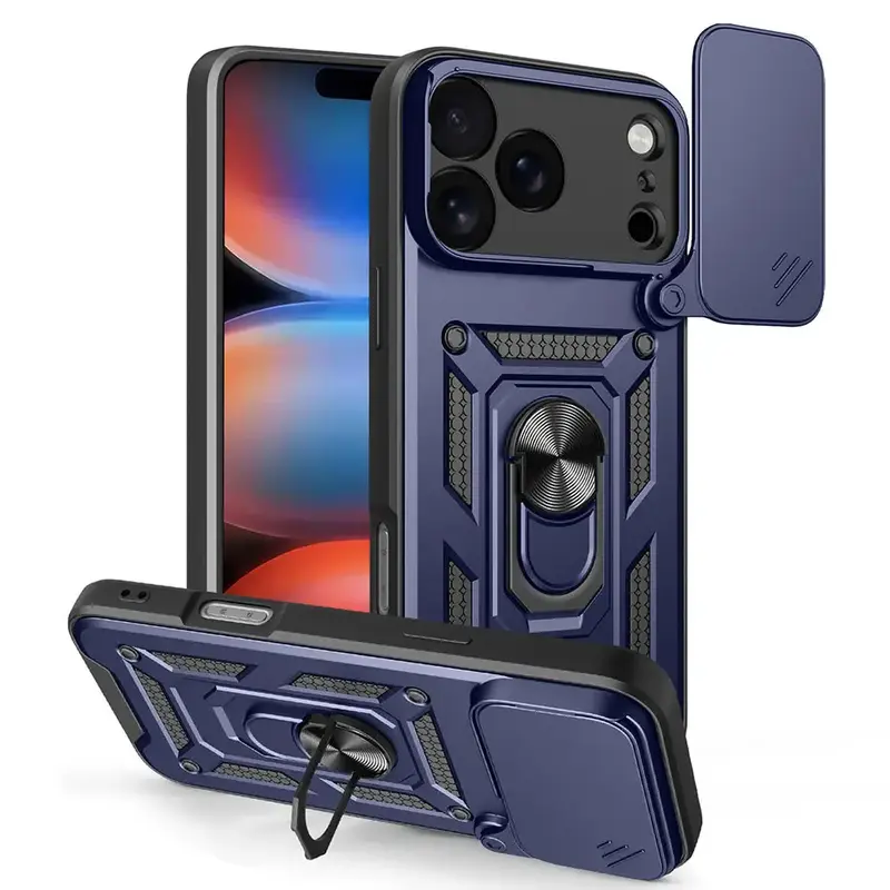 iPhone 17 Pro Max Armor suojakuori - Sininen