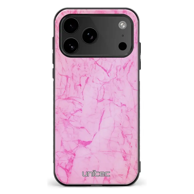 iPhone 18 Pro marmori suojakuoret - Light Pink Marble
