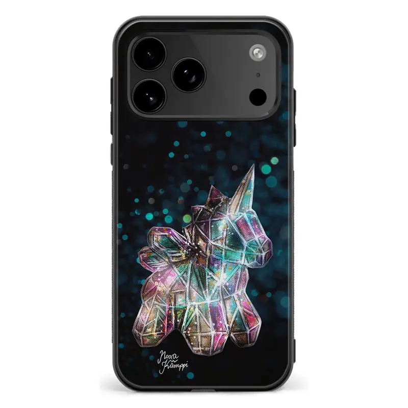 iPhone 18 Pro unicorn suojakuoret - Sininen - Noora Kämppi