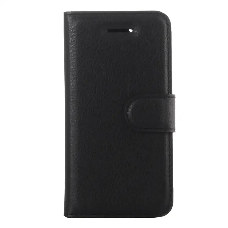 iPhone 5 / 5s / SE (2016) Lompakko Suojakotelo Musta